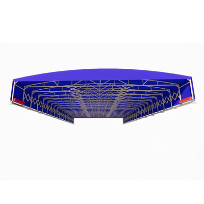 Canopy de estádio retrátil conveniente para atividades e eventos ao ar livre