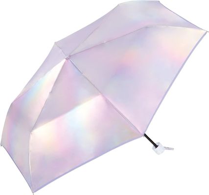 Finíssimo Laser Mulheres Presente 3 Dobrar Auto-abrir guarda-chuva com costelas de fibra de carbono e UV Proof