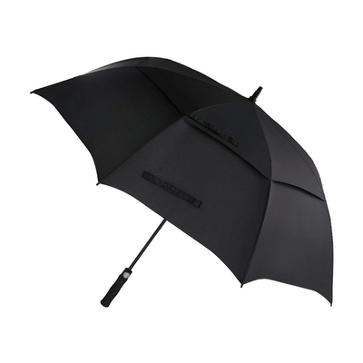 Logotipo personalizado Double Canopy Golf Umbrella 130cm Diâmetro aberto para publicidade e presentes