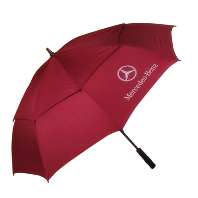 Logotipo personalizado Double Canopy Golf Umbrella 130cm Diâmetro aberto para publicidade e presentes