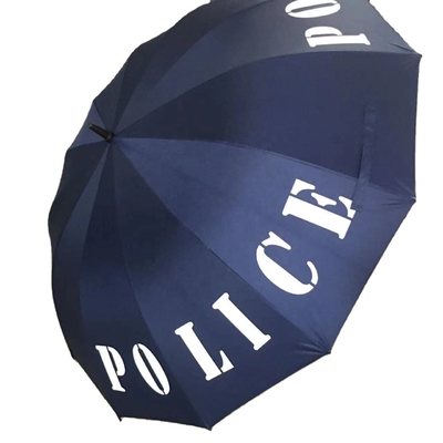 Portátil impermeável para o exterior Promoção personalizada Golf Guarda-chuva de carro com impressão de logotipo 12 costelas 12K