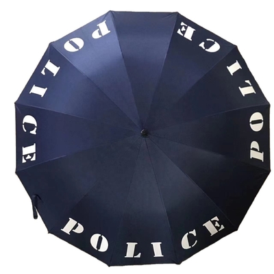 Portátil impermeável para o exterior Promoção personalizada Golf Guarda-chuva de carro com impressão de logotipo 12 costelas 12K