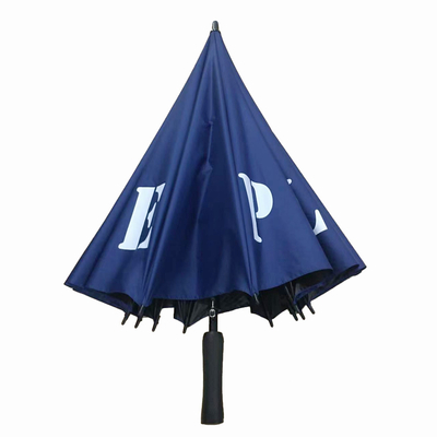 Portátil impermeável para o exterior Promoção personalizada Golf Guarda-chuva de carro com impressão de logotipo 12 costelas 12K