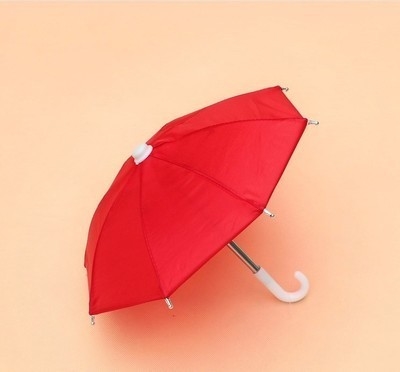 Manual de guarda-chuva para telemóvel de bicicleta ao ar livre