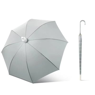 Companheiro de viagem guarda-chuva recta com capa de manga de plástico anti-gotejamento