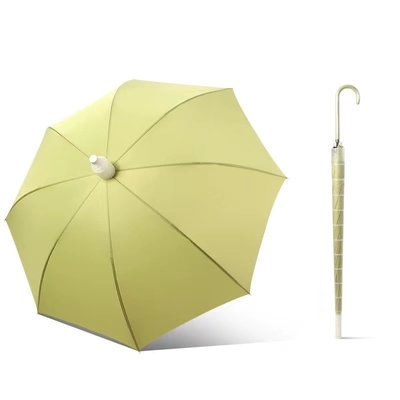 Companheiro de viagem guarda-chuva recta com capa de manga de plástico anti-gotejamento