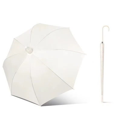 Companheiro de viagem guarda-chuva recta com capa de manga de plástico anti-gotejamento