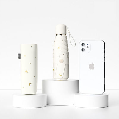 Proteção UV Mulheres chuva e sol Duplo guarda-sol Vinyl guarda-chuva com controle manual