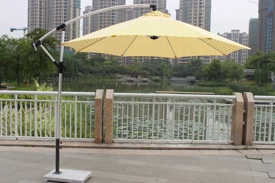 Sombrinha de jardim para o exterior Mobiliário de jardim romano de telhado duplo guarda-chuva de jardim com 36 kg de peso