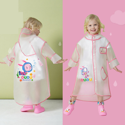 Poncho de desenho animado de Dinossauro Pequeno para alunos do ensino fundamental