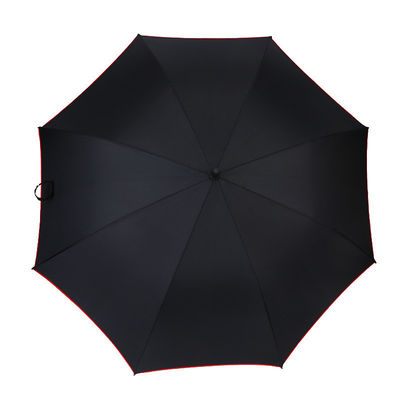 Adulto guarda-chuva de golfe vermelha personalizada com protecção solar impermeável e resistente ao vento