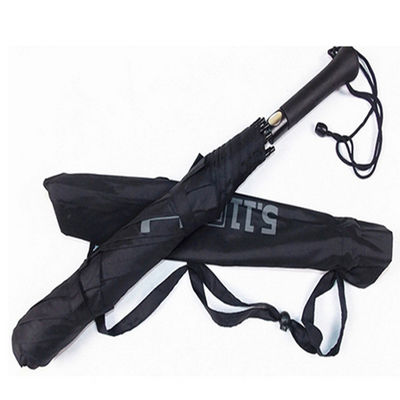 120cm de diâmetro aberto duas dobras de reforço automático chuva guarda-chuva de golfe para promoção