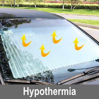 Placa de protecção solar para automóveis de estilo aberto para isolamento térmico e protecção solar