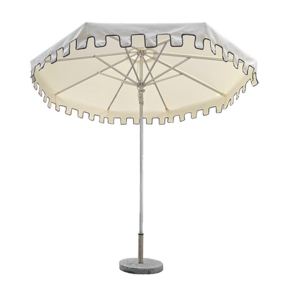 Estilo de Design de Viagem 38MM Corda de Alumínio de liga média guarda-chuva de jardim para as necessidades dos adultos