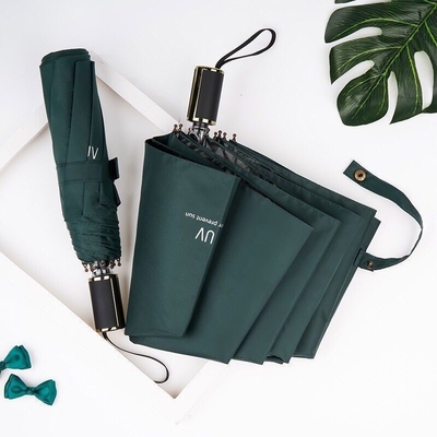 Guarda-chuva de negócios de cor personalizada para proteção UV e design multicolor para viagens