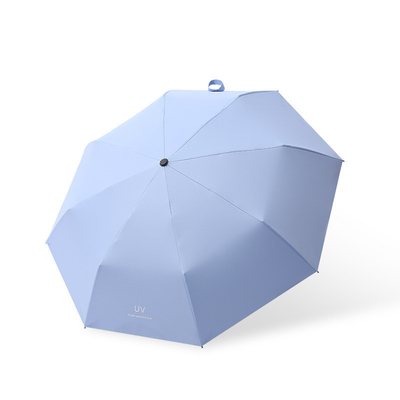 Logotipo personalizado de guarda-chuva dobrável para protetor solar e proteção contra chuva em todos os negócios climáticos