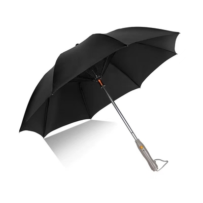 Seu guarda-chuva de viagem UV Protect Auto Open com carregador USB e logotipo personalizado