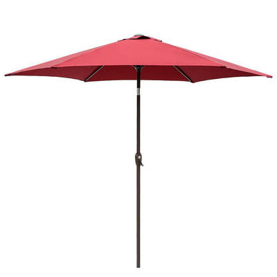 Logotipo personalizado guarda-chuva reta ideal para a experiência de jantar ao ar livre perfeita