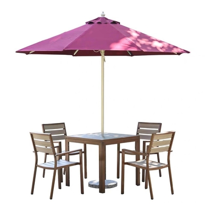 Estilo de design minimalista Sombra de jardim de alumínio para balcão