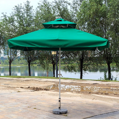 Estilo de design minimalista Sombra de jardim de alumínio para balcão