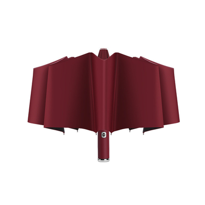 Logotipo personalizado Impressão de lanterna LED guarda-chuva de duas costelas e design à prova de vento anti-UV