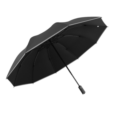 Grão guarda-chuva de fibra de vidro reversa para proteção contra vento e chuva