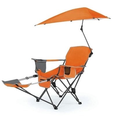 Um guarda-chuva para cadeiras de rodas com um design único e revestimento de prata