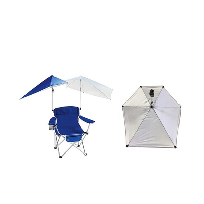 Um guarda-chuva para cadeiras de rodas com um design único e revestimento de prata