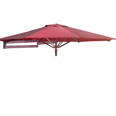 Vila exterior Patio Telescópico guarda-sol dobrável com ventilação e tudo em uma função