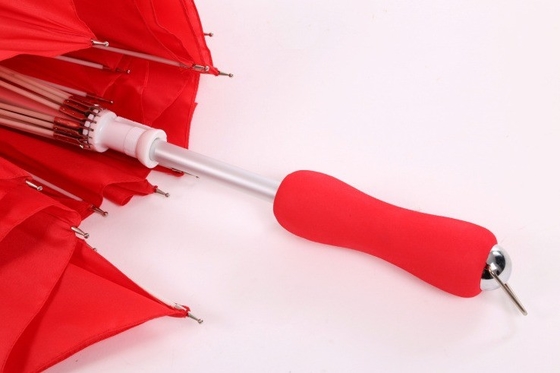 Guarda-chuva de festa para adultos com logotipo personalizado e design único em forma de coração
