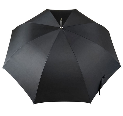 Um guarda-chuva de 27 polegadas de alumínio de ossos duplos para o exterior Automático de golfe para negócios Um guarda-chuva de longo cabo