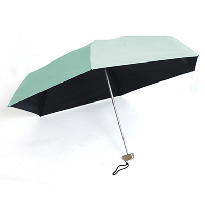 Agile Supply Chain Umbrel Manual Aberto Tiny Mini 5Folding Personalizado com Logotipo Impresso
