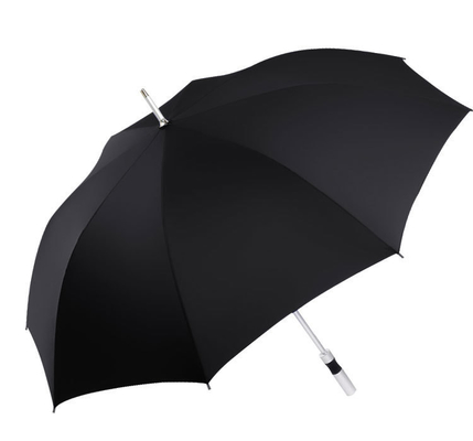 Um guarda-chuva de 27 polegadas de alumínio de ossos duplos para o exterior Automático de golfe para negócios Um guarda-chuva de longo cabo