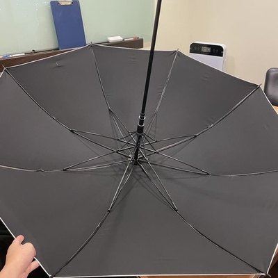 Impressão de logotipo personalizado guarda-chuvas à prova de vento com proteção UV e desenho laser deslumbrante