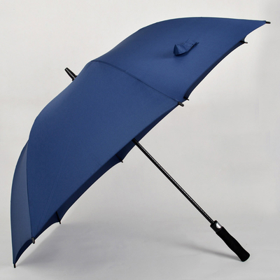 Jinjiang 30 polegadas guarda-chuva de golfe com grandes logotipos à prova de vento e estilo de design clássico