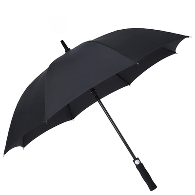 Jinjiang 30 polegadas guarda-chuva de golfe com grandes logotipos à prova de vento e estilo de design clássico