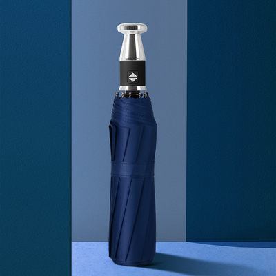 Logotipo personalizado Impressão de guarda-chuva dobrável totalmente automática para VIP Homens de Negócios presente