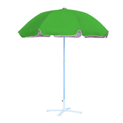 Impressão de sublimação personalizada Anti-UV Exterior 36/48/52/60 polegadas 8 costelas Sol Beach guarda-chuva