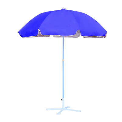 Impressão de sublimação personalizada Anti-UV Exterior 36/48/52/60 polegadas 8 costelas Sol Beach guarda-chuva