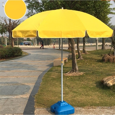 Impressão de sublimação personalizada Anti-UV Exterior 36/48/52/60 polegadas 8 costelas Sol Beach guarda-chuva