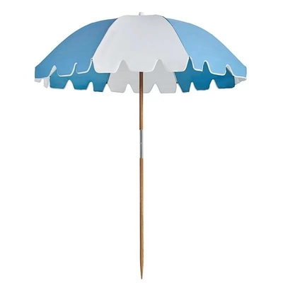 Outdoor Auto 1.8 M Proteção solar Guarda-chuva de praia para ocasião de jardim Design personalizado