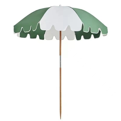 Outdoor Auto 1.8 M Proteção solar Guarda-chuva de praia para ocasião de jardim Design personalizado