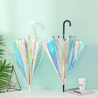 Desenho de Artesão Efeito de Brilho Magia Mudança de cor Retratante Multicolor POE guarda-chuva