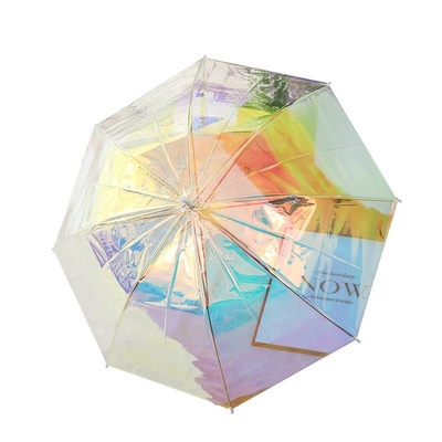 Desenho de Artesão Efeito de Brilho Magia Mudança de cor Retratante Multicolor POE guarda-chuva