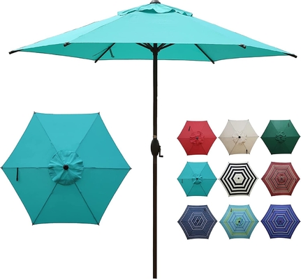 Logotipo personalizado Imprimir guarda-chuva Fator Moda Patio guarda-chuva com brincos e sombreador