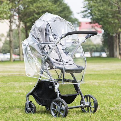 EVA Customize Weather Shield Transparente PVC Baby Stroller Rain Cover