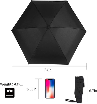 Viajem com estilo com o nosso mini guarda-chuva compacto e durável