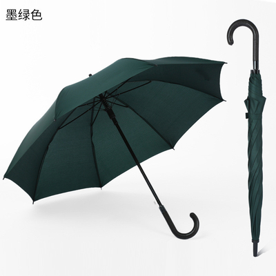 Um guarda-chuva de plástico para homens, promoção personalizada e característica à prova de vento.