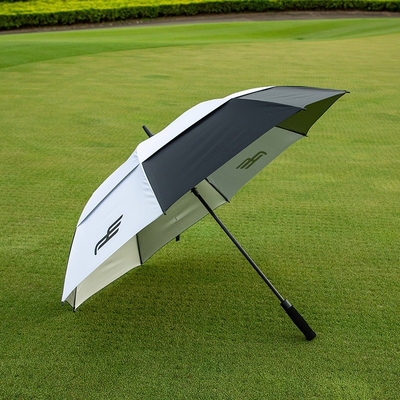 Super Light Automatic Double Layer Wind Protection Golf Umbrel 30 polegadas e manobra EVA