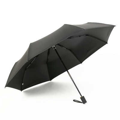 97cm de diâmetro aberto Vinyl Coating guarda-chuva com 8 costelas de fibra de vidro e proteção UV